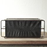 Vintage Scandinavian magazine rack in modernist style - 1960s
