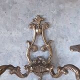 Pair of gold bronze appliques - year 60