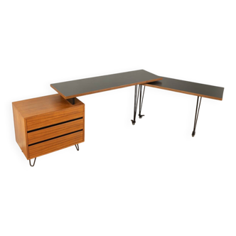 Bureau extensible recyclé, variable, années 1960