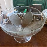 Crescendo glass stand cup from the 70s