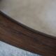 Table basse en verre et en bois