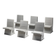 Dining Chairs by Dom Hans van der Laan, Netherlands, 1960s