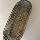 Bread basket, silver-plated