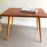 Vintage coffee table compass legs