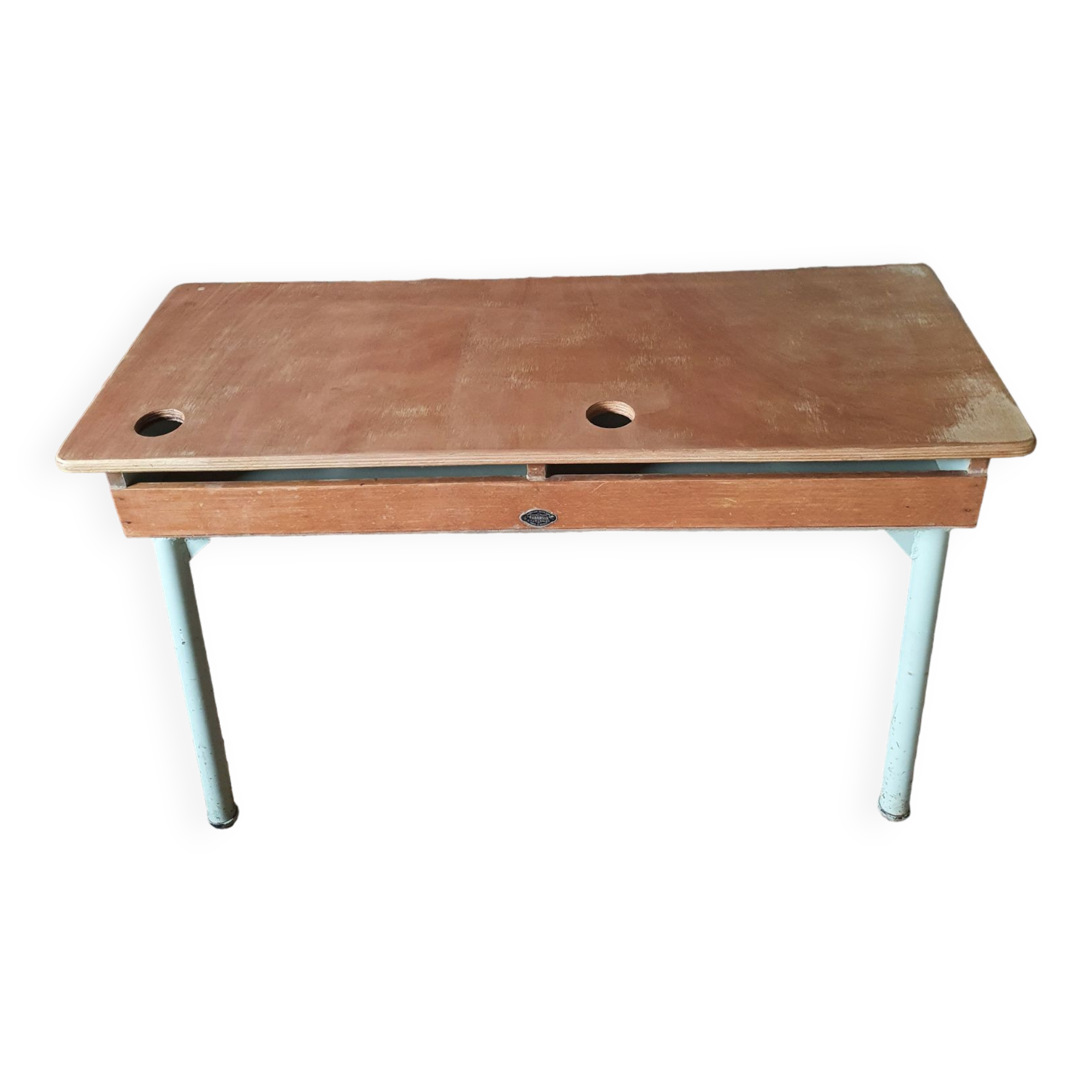 Double school desk