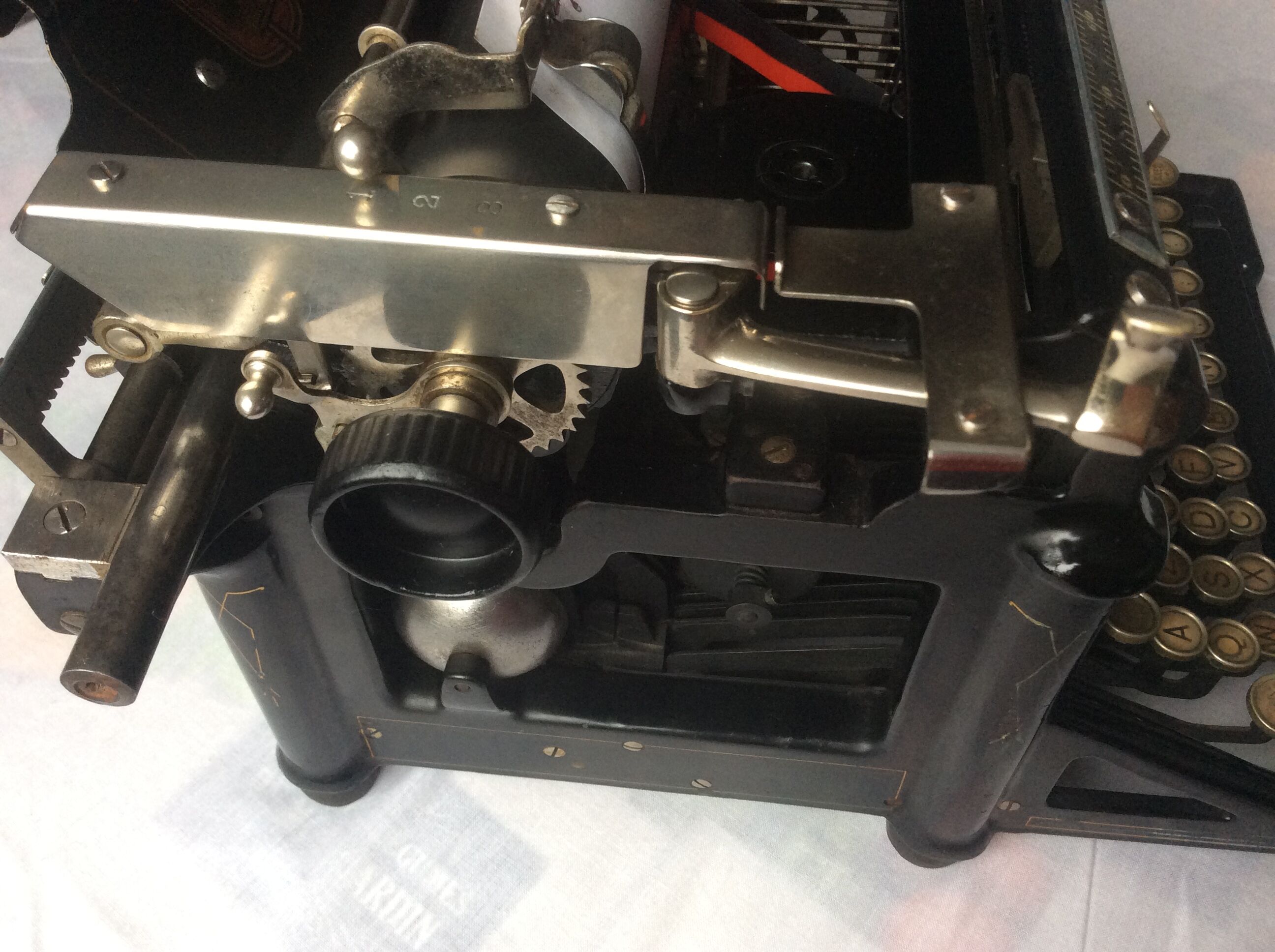 Old Underwood typewriter