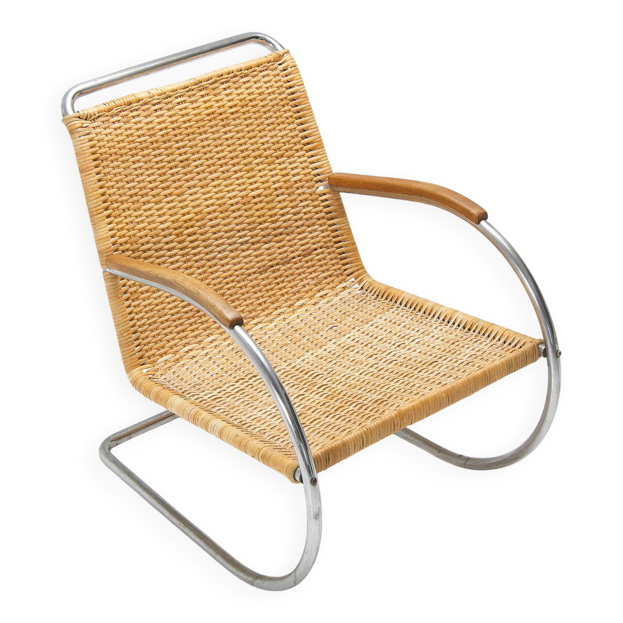 Tubular Cantilever Lounge Chair - Bas van Pelt