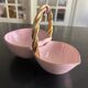 heart-shaped pocket dish in earthenware from Louviers