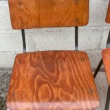 Set of 4 vintage chairs and design Eromes