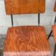 Set of 4 vintage chairs and design Eromes