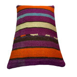 Vintage turkish kilim cushion cover
