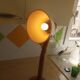 Vintage Scandinavian pine articulated lamp from the 60s and 70s.
