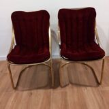 Une paire de chaises Italie années 1970