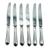 Ercuis 6 spoons dessert model sully silver metal