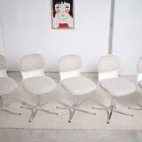 5 x chaises Giroflex 7105 Space Age