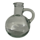 Mini round glass carafe D9 H14.5