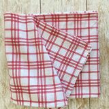 6/8 place setting tablecloth embroidered "laura ashley" 80's - Cotton - 165x145
