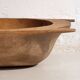 Antique solid wood wabi-sabi bowl (c.1900) #9