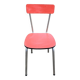 Red formica chair