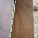 Table de ferme et ses 2 bancs, table de ferme bois ancienne, meuble de salon, campagne, chalet, déco