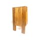 Two-door buffet in solid elm from Maison Regain, c. 1970.