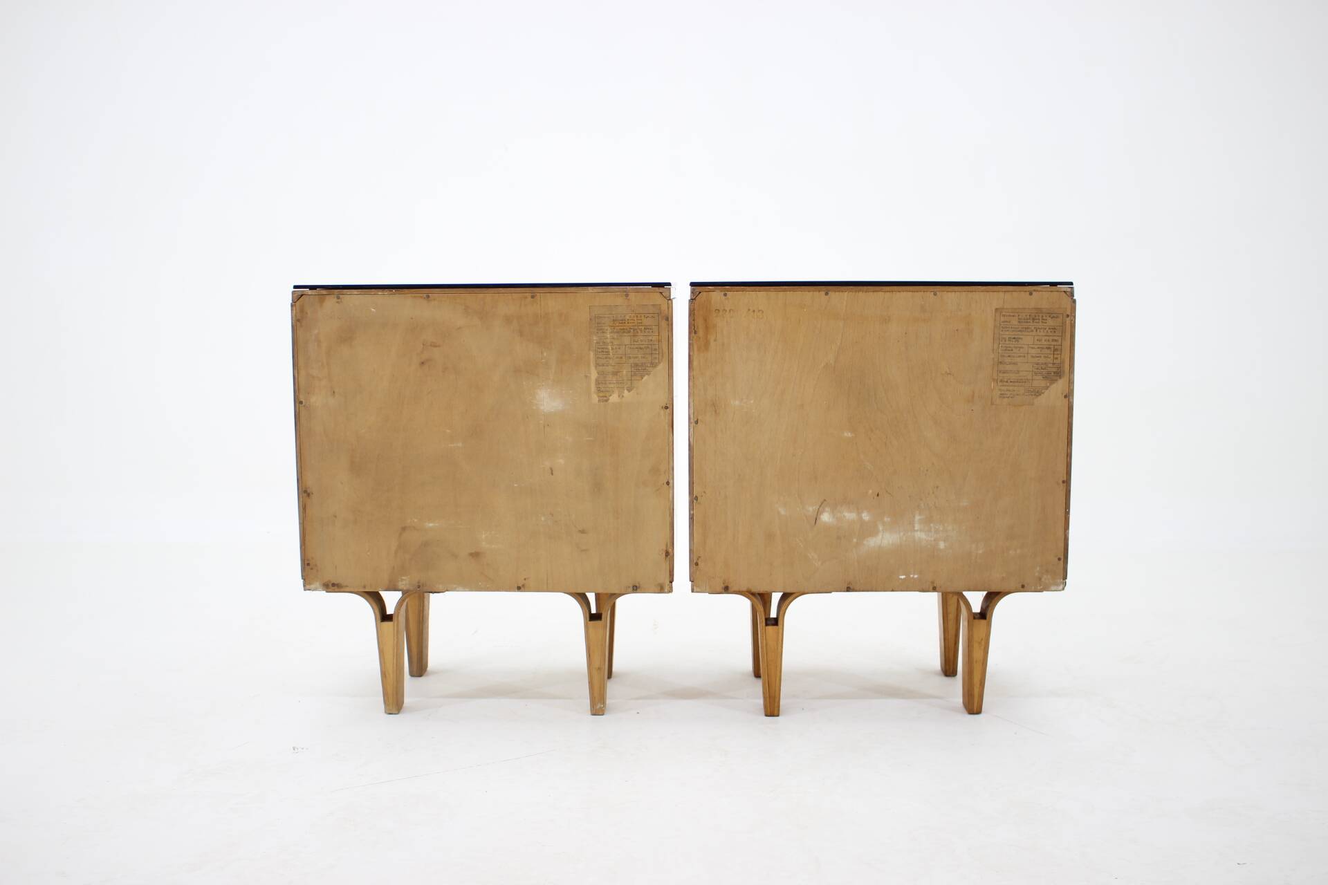 1960s Frantisek Mezulanik Pair of Chest of Drawers, Czechoslovakia