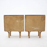 1960s Frantisek Mezulanik Pair of Chest of Drawers, Czechoslovakia