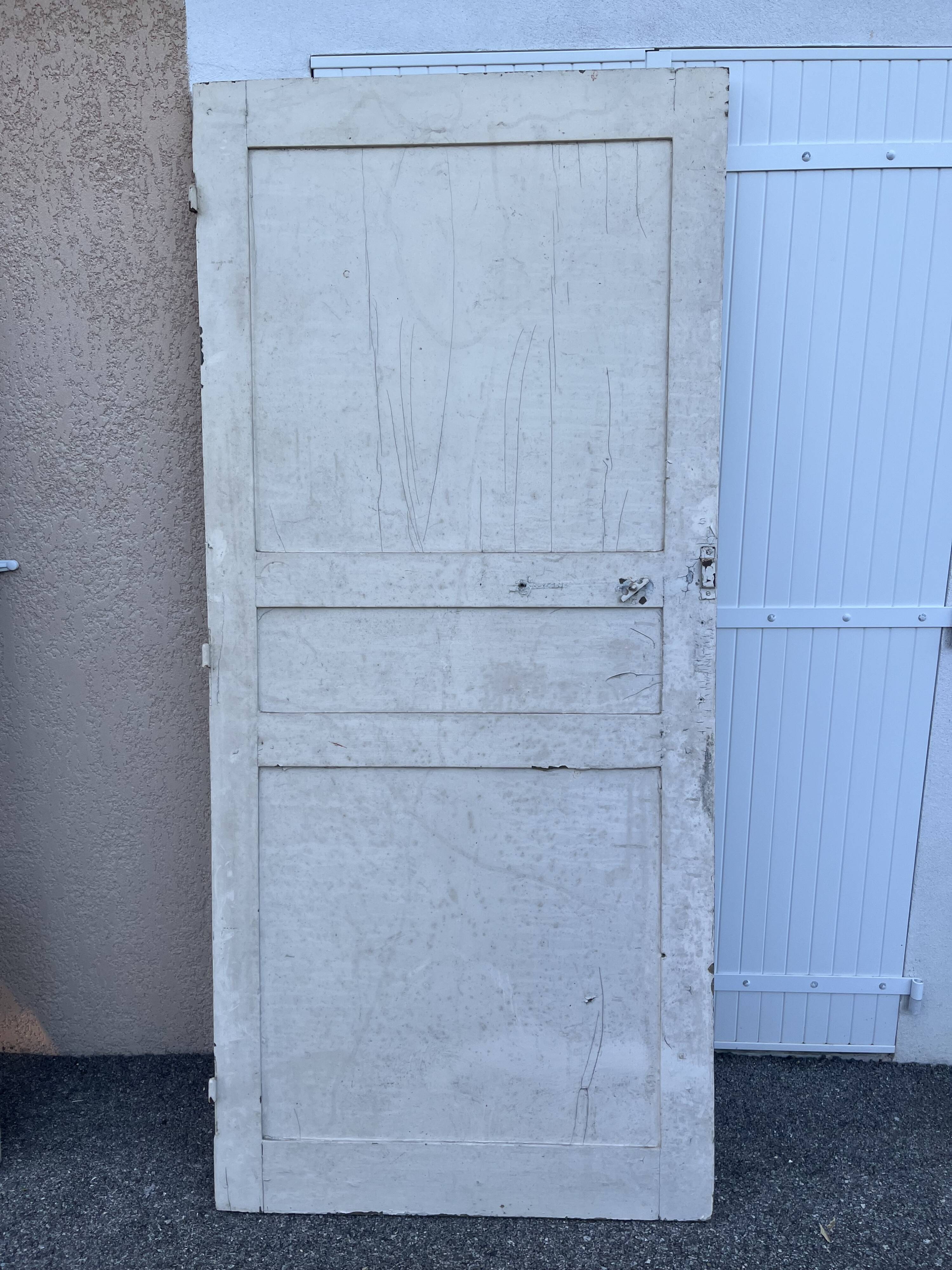 Old wooden door