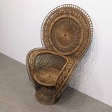 Emmanuelle rattan armchair