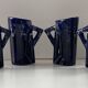 Ceramic orangeade service in ultramarine blue, workshop 59 - Vallauris