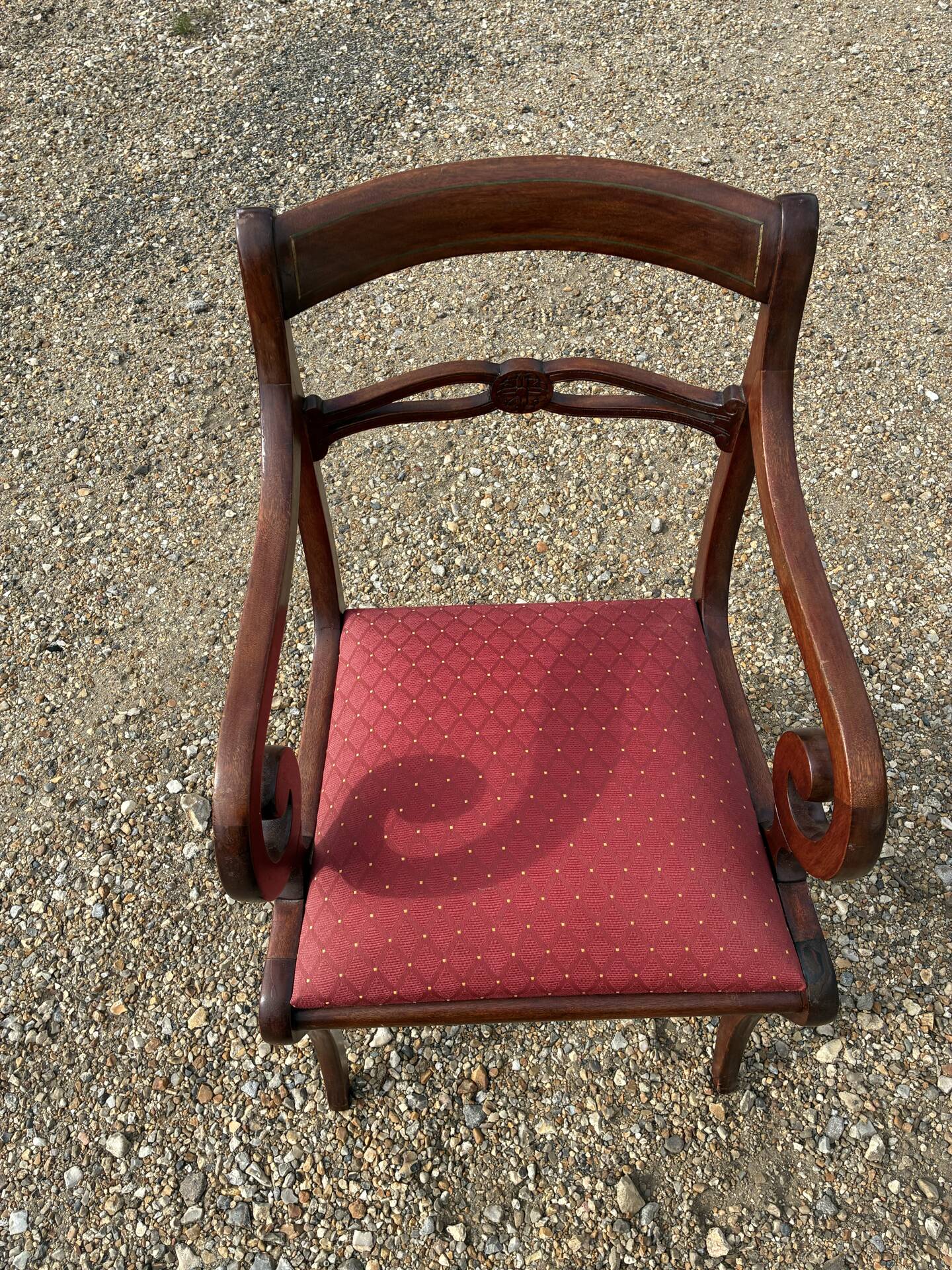 Regency English armchair