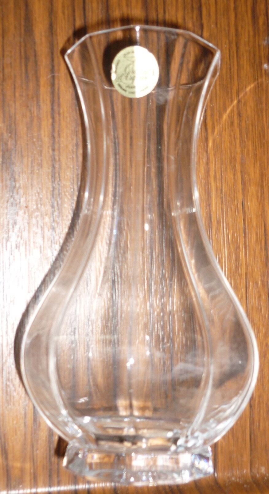 Arques crystal vase