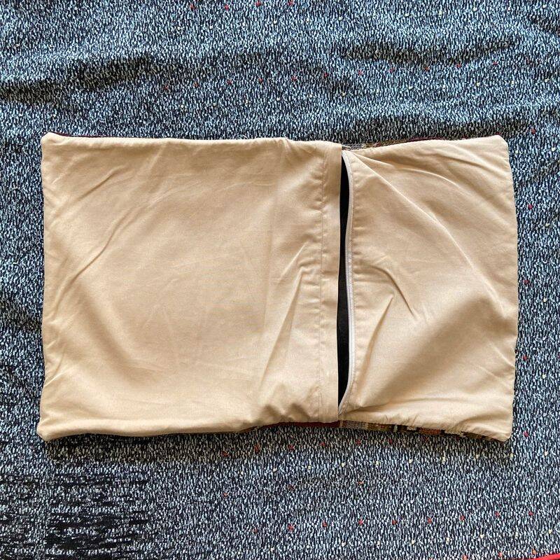 Handmade Persian rug cushion cover