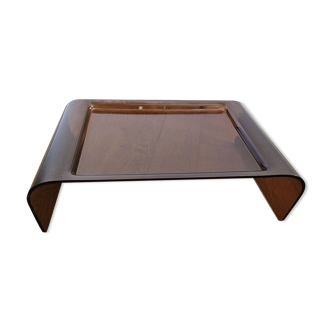 Vintage 70s plexiglass serving tray