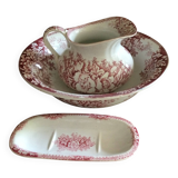 Antique iron earth toilet set