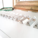 12 Baccarat crystal knife holders