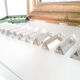 12 Baccarat crystal knife holders