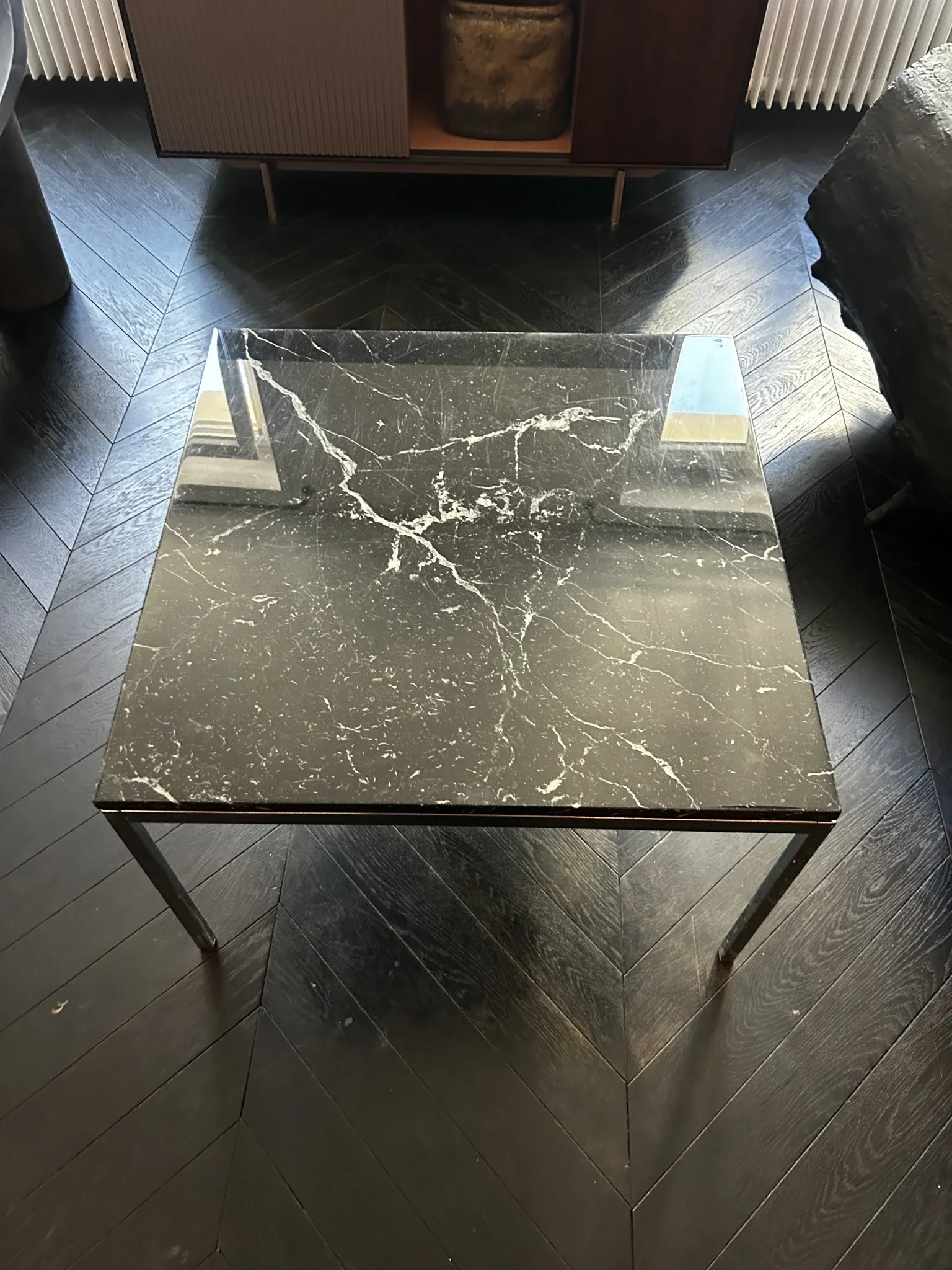 Table basse Knoll en marbre