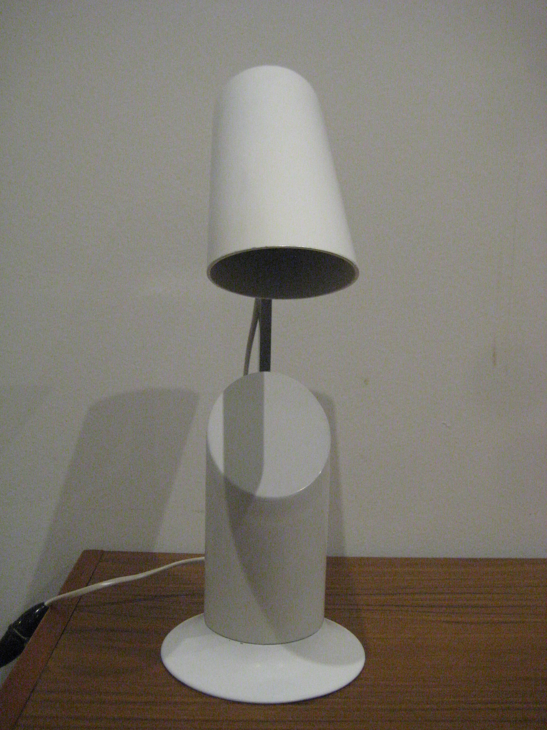 Space-age circa 1970 desk lamp