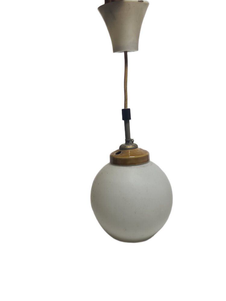 Postmodern Communist pendant lamp, Poland, 1970s