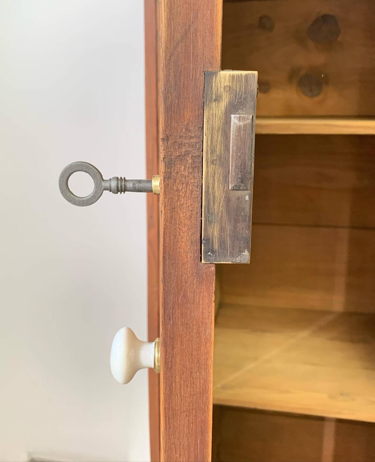 Old restored piece of furniture