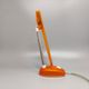 1990s Orange Table Lamp "Microlight" by Ernesto Gismondi for Artemide. Made in Italy