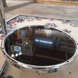 Chrome nesting coffee table