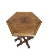 French Walnut Plant Table On Twisted Legs, Circa 1880