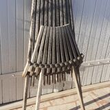 Chaise longue en teck