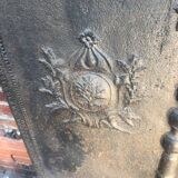 Fireplace plate