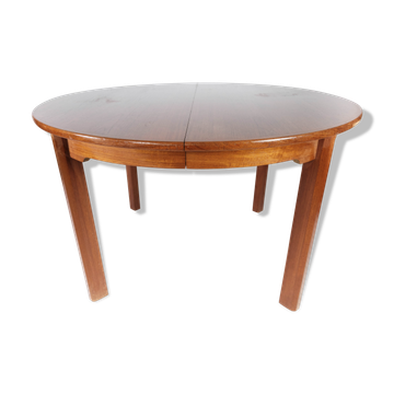 Table à manger avec extension en teck de design danois des années 1960.