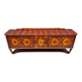 Art Deco sideboard in walnut veneer, 1940s