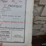Old school map Vidal Lablache planisphere N° 322