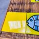 Roger Capron coffee table in ceramic and rattan, fish model
